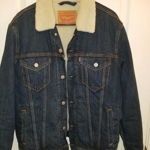 Levi Strauss Mens Denim Fully Lined Jacket